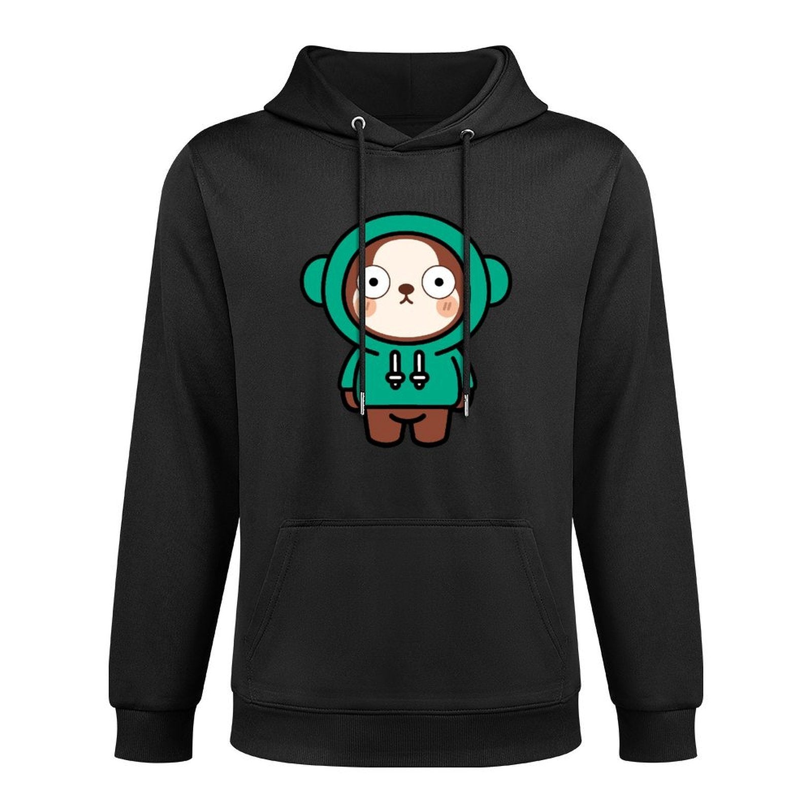 SoftWear Crew Neck Front Graphic Hoodies